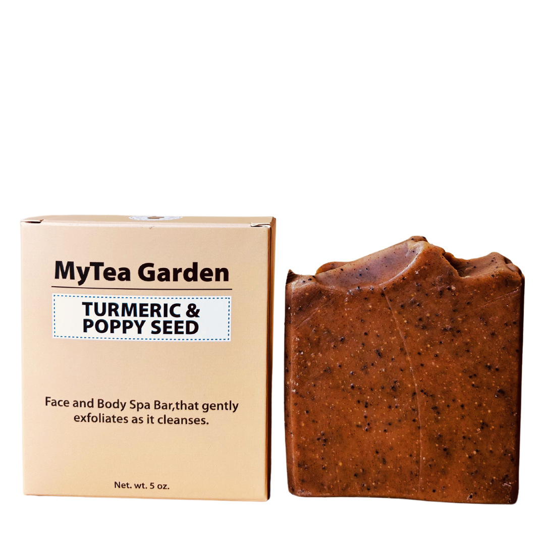 Turmeric and Poppy Seed Soap